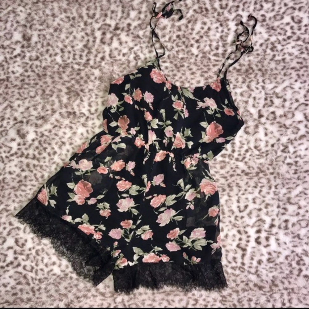 Floral Romper